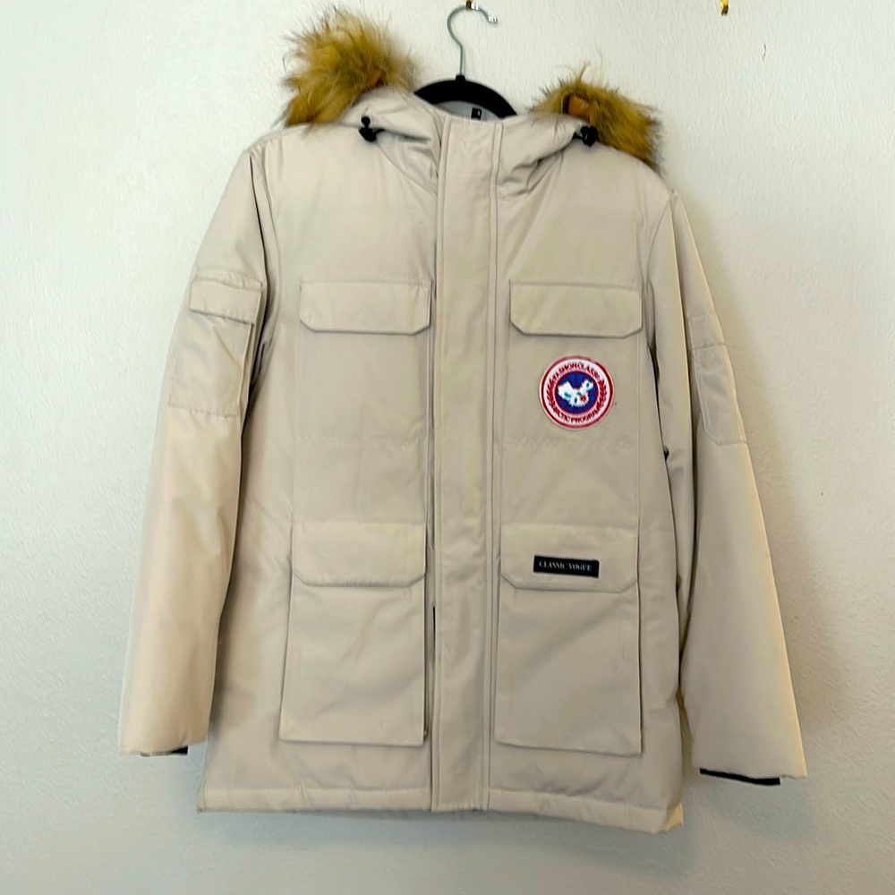 Down snow jacket